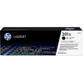 HP 201X/CF400X Lasertoner, svart, 2800 s