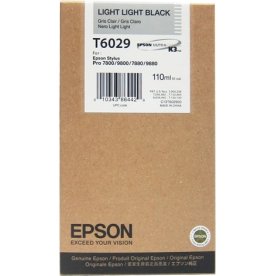 Bläckpatron Epson C13T602900 Mkt ljus svart 110 ml