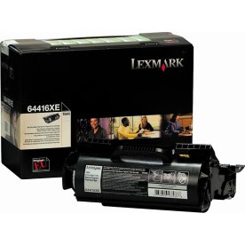 Lexmark 64416XE lasertoner, sort, 32000s