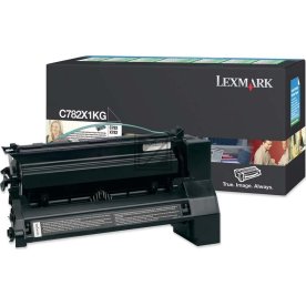 Lasertoner Lexmark C782X1KG Svart 15 000 sidor