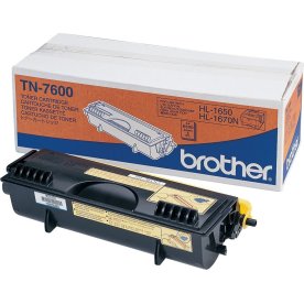 Brother TN7600 lasertoner, svart, 6500s