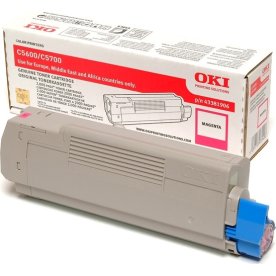 Lasertoner OKI 43381906 Röd 2000 sidor