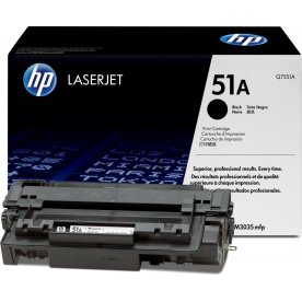HP nr 51A/Q7551A lasertoner, svart, 6500 s