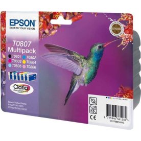 Epson nr.T0807/C13T08074010 bläckpatron/multip. 30