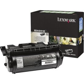 Lexmark 0X644H11E lasertoner, svart, 21000s