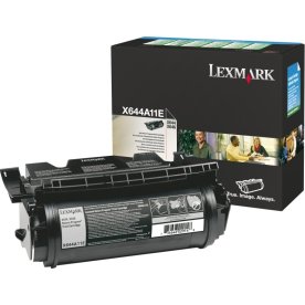 Lexmark 0X644A11E lasertoner, svart, 10000s