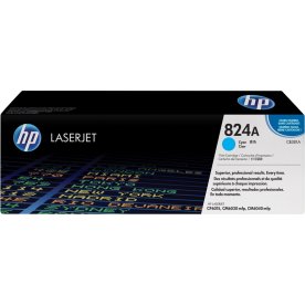 HP 824A/CB381A lasertoner, blå, 21000s