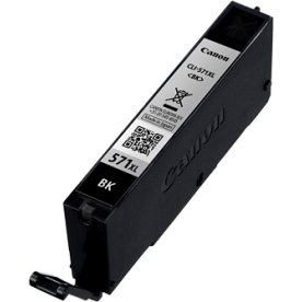 Bläckpatron CLI-571BK XL Svart 11 ml