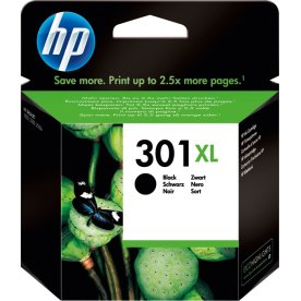 Bläckpatron HP 301XL CH563EE Svart 480 s