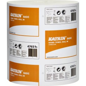 Katrin Basic M centerfeed torkrulle, 1 lager, 6 st