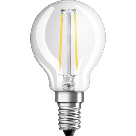 Osram Retro LED Kronljus, klar, E14, 2 W = 25 W