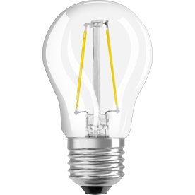Osram Retro LED Kronljus, klar, E27, 2 W = 25 W