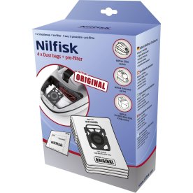 Dammsugarpåsar Nilfisk Extreme/King 4 st