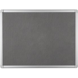 Vanerum opslagstavle 122,5x300 cm, grå filt