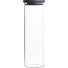 Brabantia Opbevaringsbøtte i glas, 1,9 liter