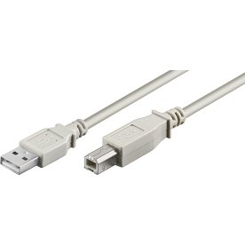 MicroConnect USB kabel 2.0 A-B, 3m