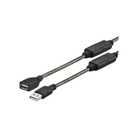 VivoLink USB 2.0 forlænger kabel A-A, M-F, 20m