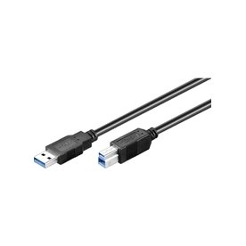 MicroConnect USB-kabel 3.0 A-B, 5 m, M-M