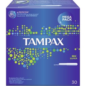Tampax Super tampong, 30 st.