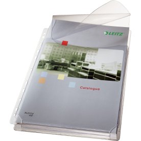 Leitz bälgficka, A4, med lock, 5 st