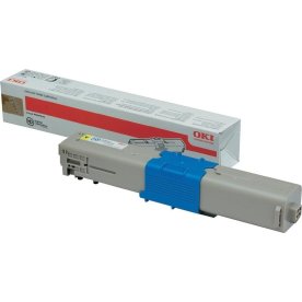 Lasertoner OKI C301/C321 Gul 1500 sidor