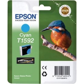 Epson T1592 blækpatron, blå, 17 ml