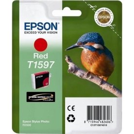 Epson T1597 bläckpatron, röd, 17 ml