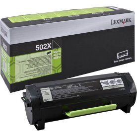 Lexmark 50F2X00 lasertoner, sort, 10000s