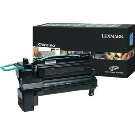 Lexmark X792X1KG lasertoner, sort, 20000s