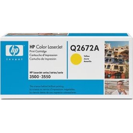 HP 309A/Q2672A lasertoner, gul, 4000s