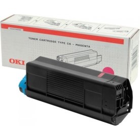 OKI 42127406 lasertoner, rød, 5000s