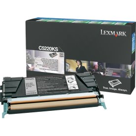 Lasertoner Lexmark 00C5220KS Svart 4000 sidor