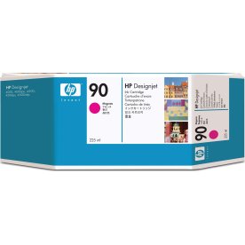 HP nr 90 C5063A bläckpatron, röd, 400 ml