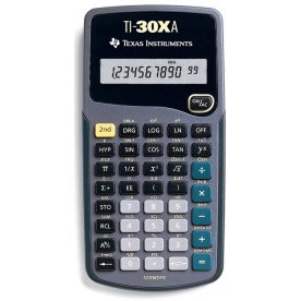 Texas Instruments TI-30XA miniräknare
