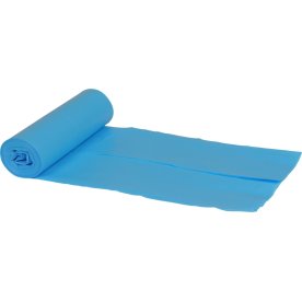 Sopsäck 60 liter, återvunnen plast, blå