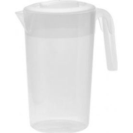 Plast Team kanna med lock, 2 liter