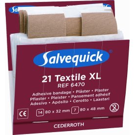 Salvequick Plåster XL, textil