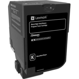 Lasertoner Lexmark 74C2HK0 Svart 20 000 sidor