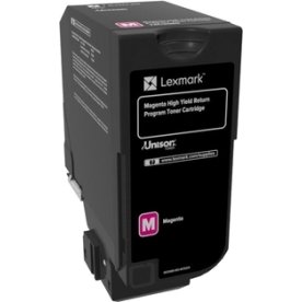 Lasertoner Lexmark 74C2HM0 Röd 12 000 sidor