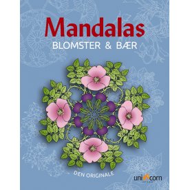 Mandalas malebog Blomster & Bær