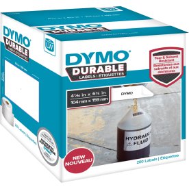 Dymo LabelWriter Durable etiketter storlek 104x159
