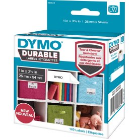 Dymo LabelWriter Durable etiketter storlek 25x54 m