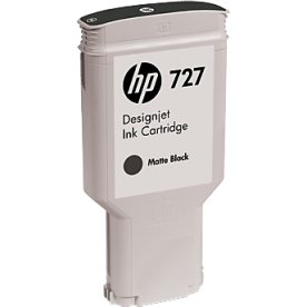 HP 727 Designjet bläckpatron, 300 ml, mattsvart