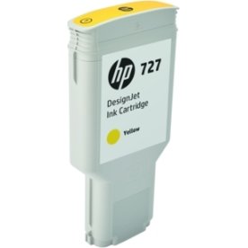 HP 727 DesignJet bläckpatron, 300 ml, gul
