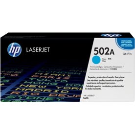 HP 502A/Q6471A lasertoner, blå, 4000 s
