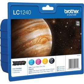 Brother LC1240VALBPDR bläckpatroner, flerpack