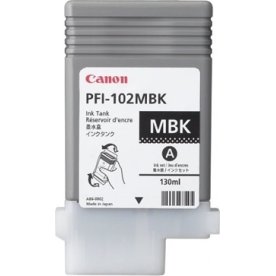 Canon PFI-102MBK blækpatron, sort, 130ml