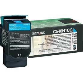 Lexmark C540A1CG lasertoner, blå, 1000s