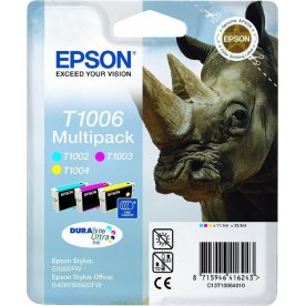 Epson nr T1006/C13T10064010 flerpack, 3 st, 2400 s