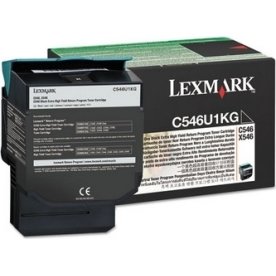 Lasertoner Lexmark C546U1KG Svart 8000 sidor